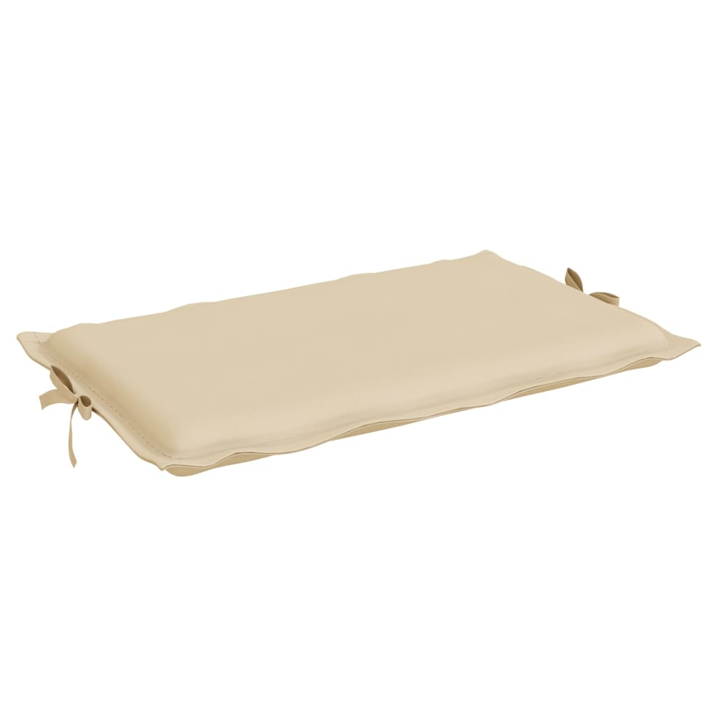 Coussin de chaise longue beige 186x58x3 cm tissu oxford