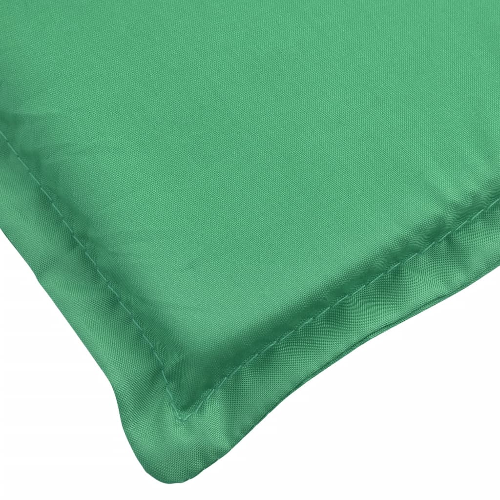 Coussin de chaise longue vert 186x58x3 cm tissu oxford