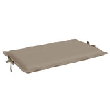 Coussin de chaise longue taupe 186x58x3 cm tissu oxford