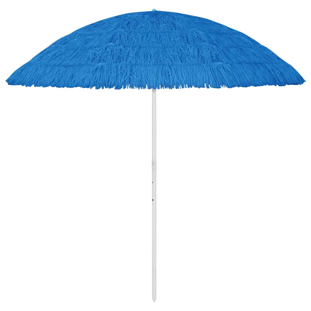 Parasol de plage Hawaii bleu 300 cm