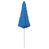 Parasol de plage Hawaii bleu 300 cm