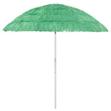 Parasol de plage Hawaii vert 240 cm