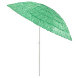 Parasol de plage Hawaii vert 240 cm