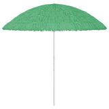 Parasol de plage Hawaii vert 300 cm