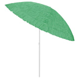 Parasol de plage Hawaii vert 300 cm