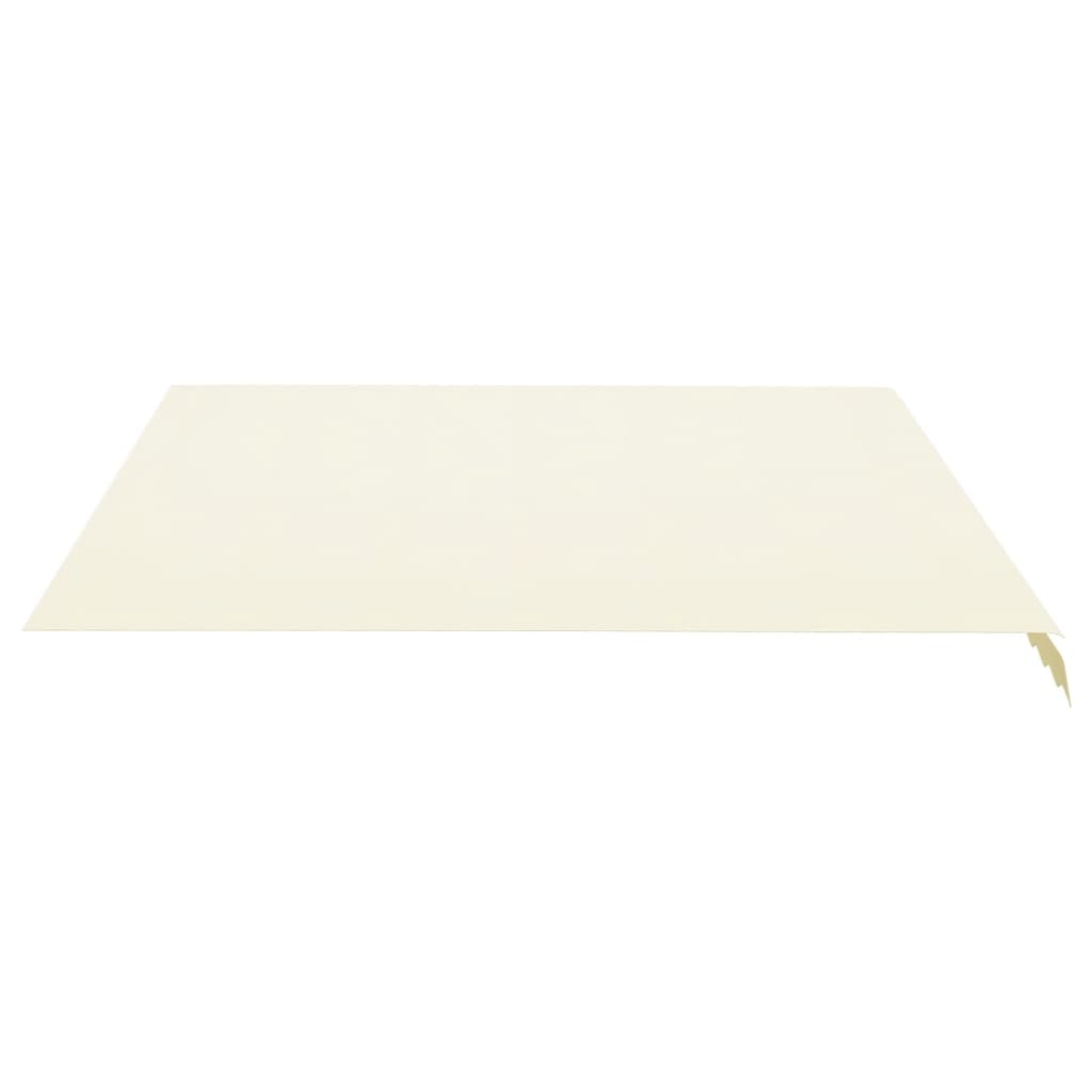 Tissu de remplacement pour auvent Crème 4x3,5 m