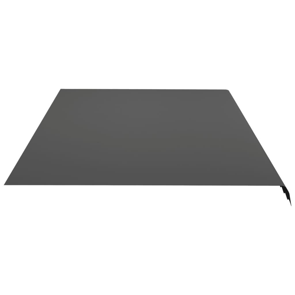 Tissu de remplacement pour auvent Anthracite 6x3,5 m