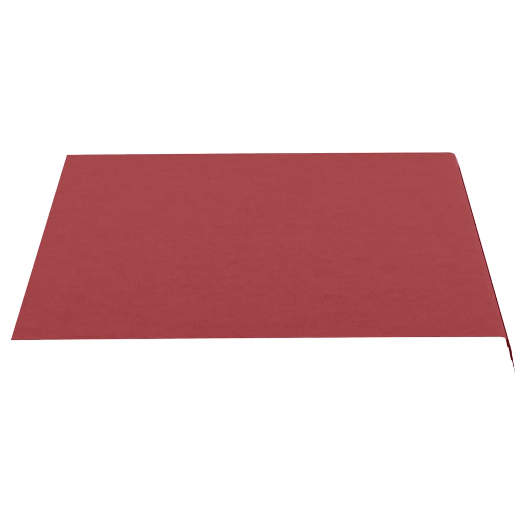 Tissu de remplacement pour auvent Bordeaux rouge 3x2,5 m