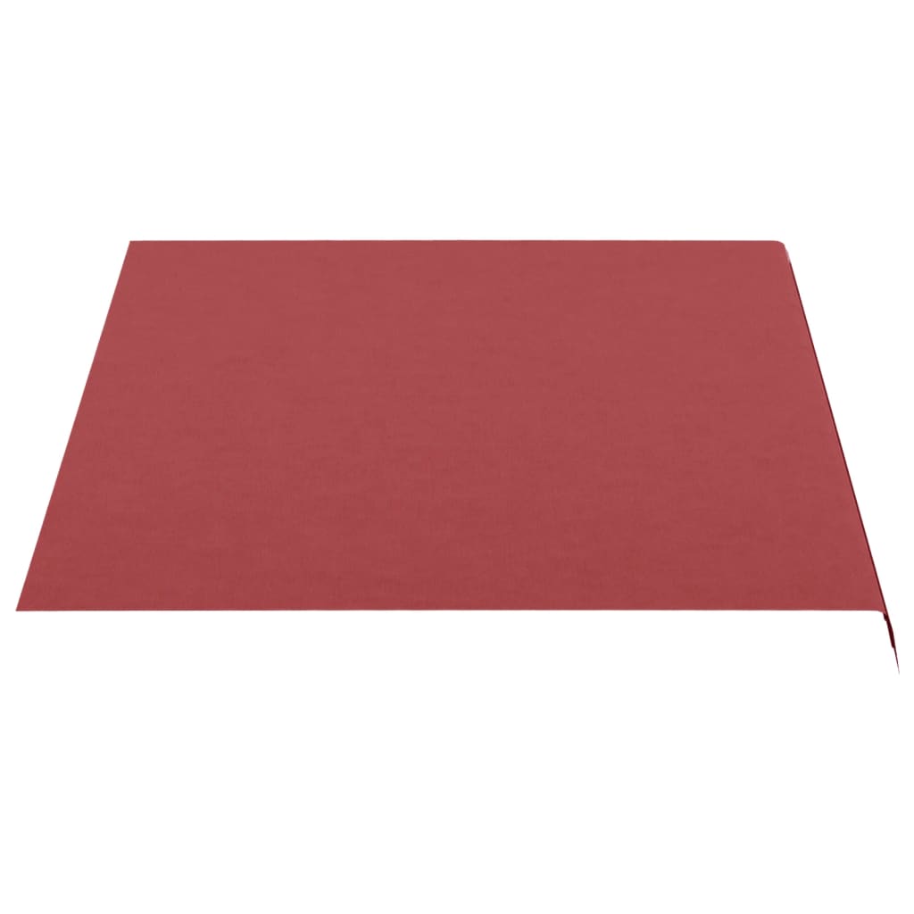 Tissu de remplacement pour auvent Bordeaux rouge 3,5x2,5 m