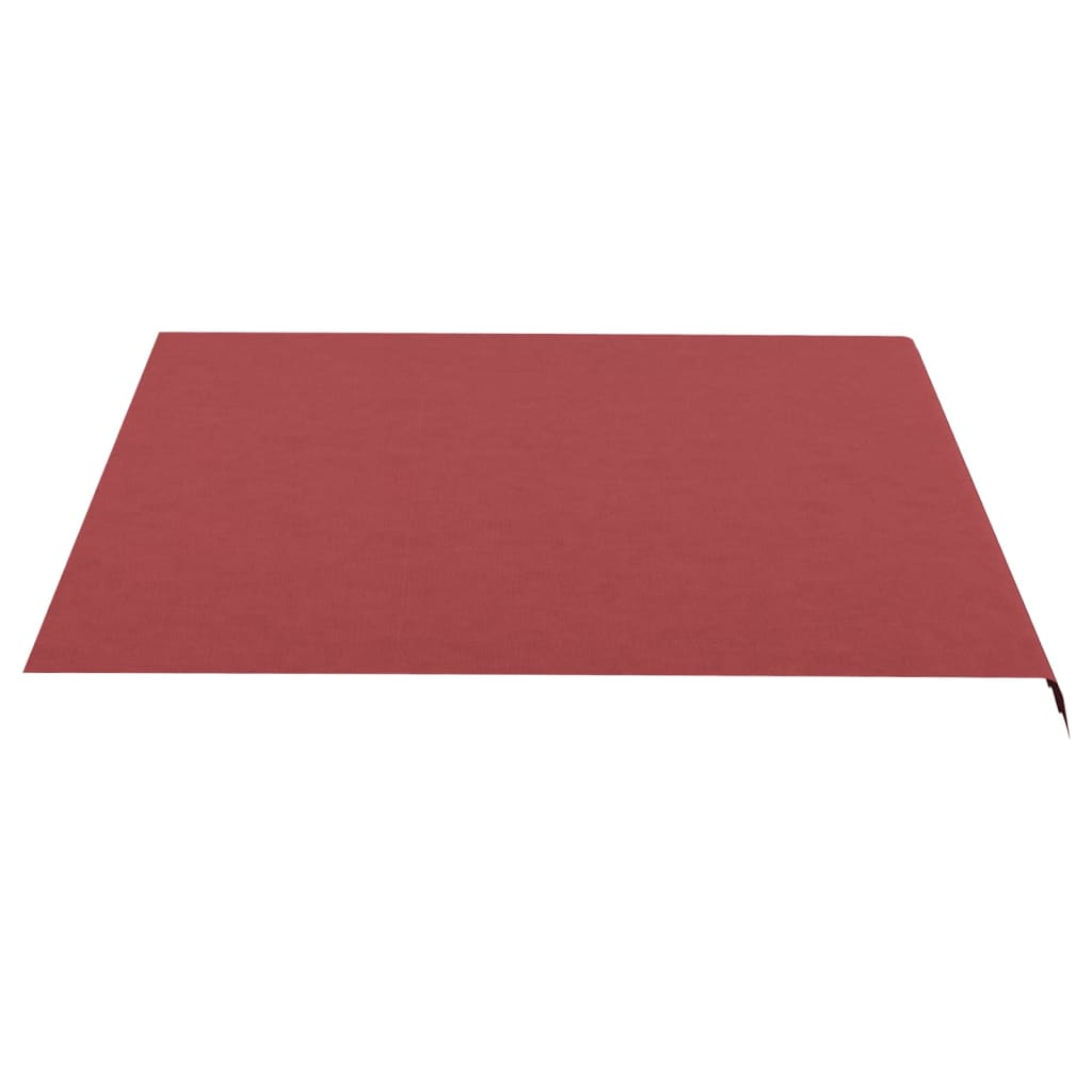 Tissu de remplacement pour auvent Bordeaux rouge 4x3,5 m