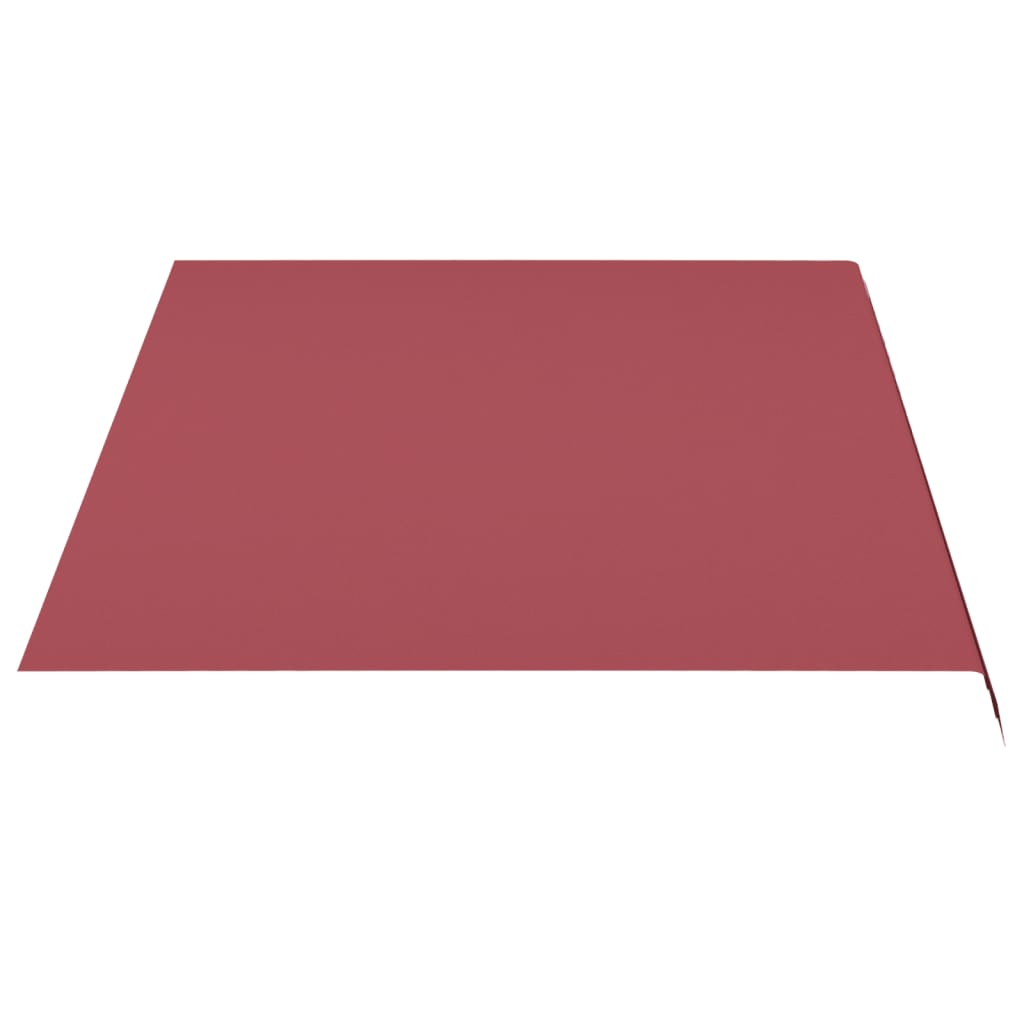 Tissu de remplacement pour auvent Bordeaux rouge 4,5x3 m