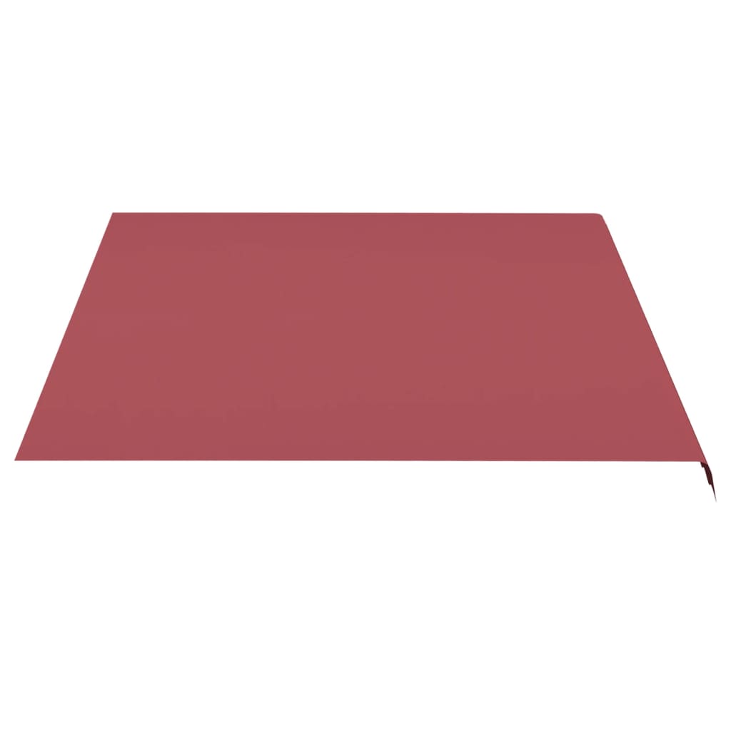 Tissu de remplacement pour auvent Bordeaux rouge 4,5x3,5 m