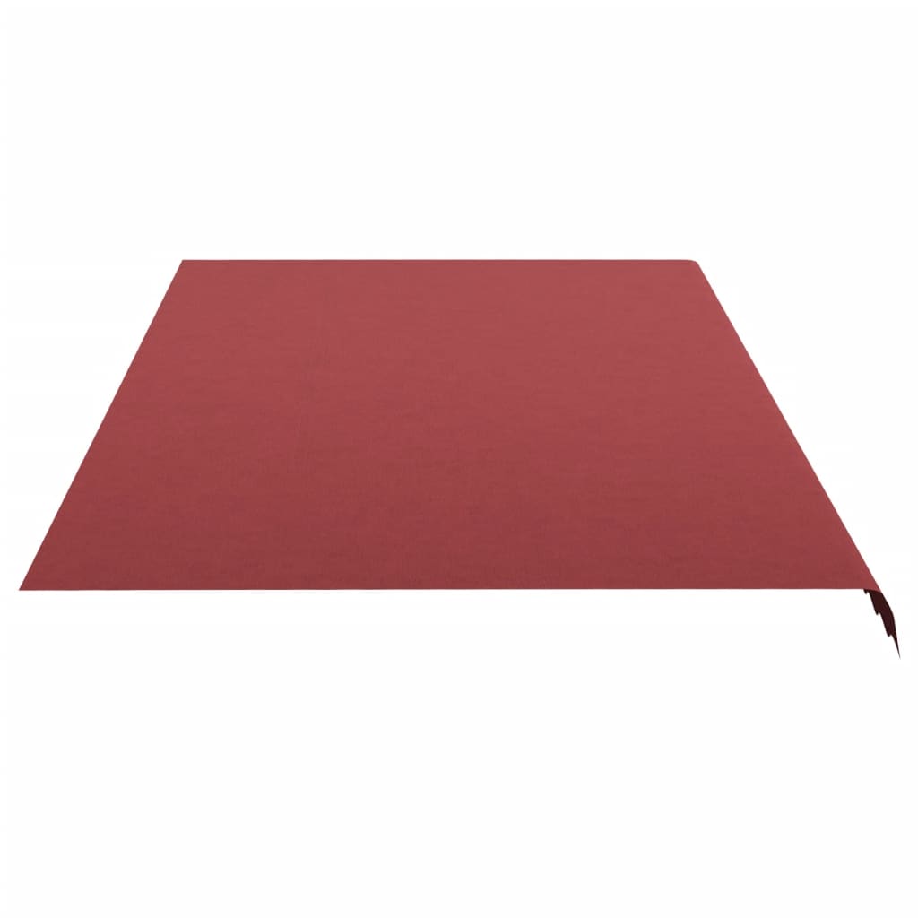 Tissu de remplacement pour auvent Bordeaux rouge 6x3 m