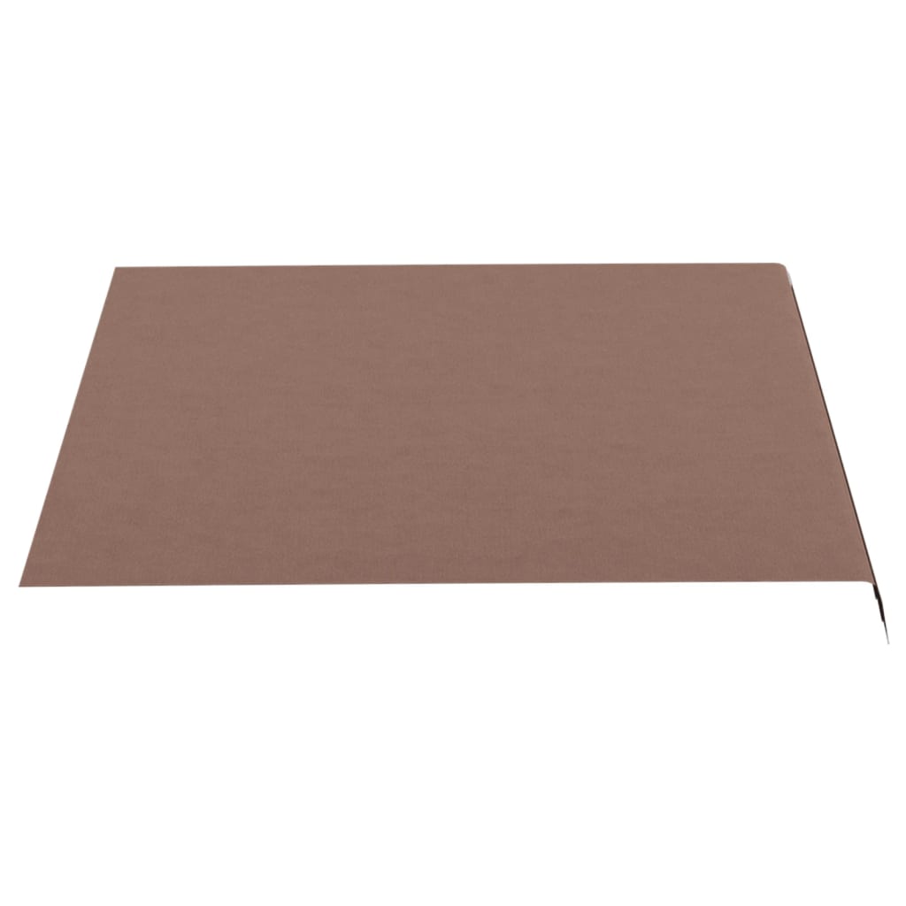 Tissu de remplacement pour auvent Marron 3x2,5 m