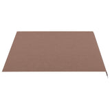 Tissu de remplacement pour auvent Marron 4x3 m