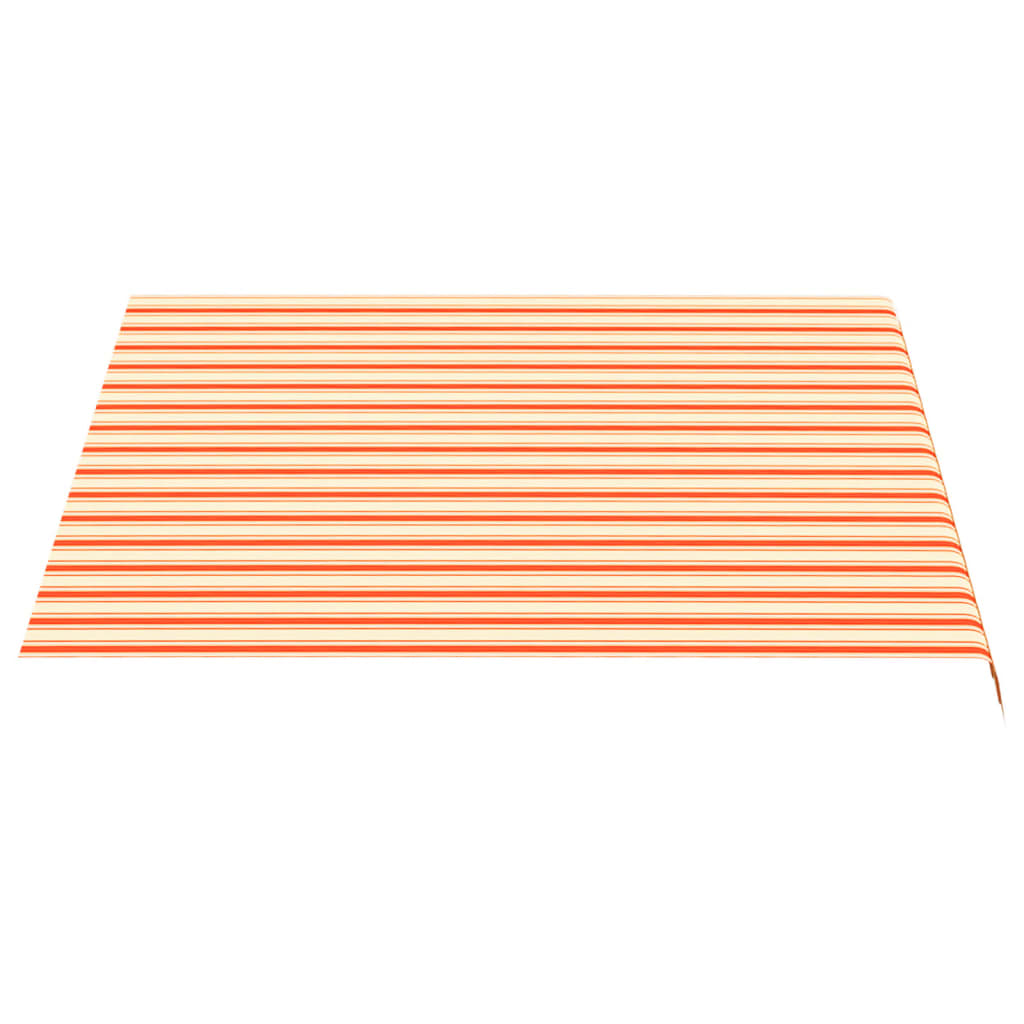 Tissu de remplacement pour auvent Jaune et orange 3x2,5 m