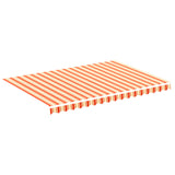 Tissu de remplacement pour auvent Jaune et orange 3,5x2,5 m