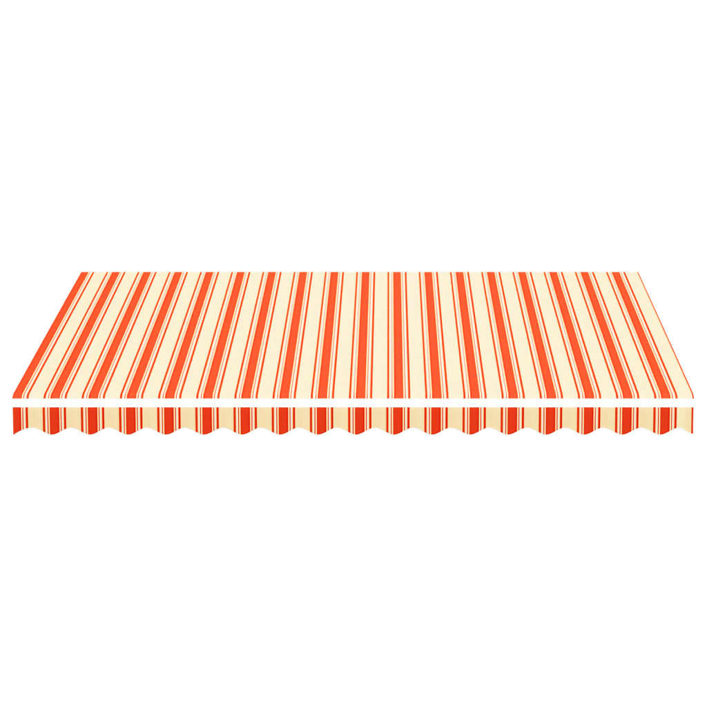 Tissu de remplacement pour auvent Jaune et orange 3,5x2,5 m