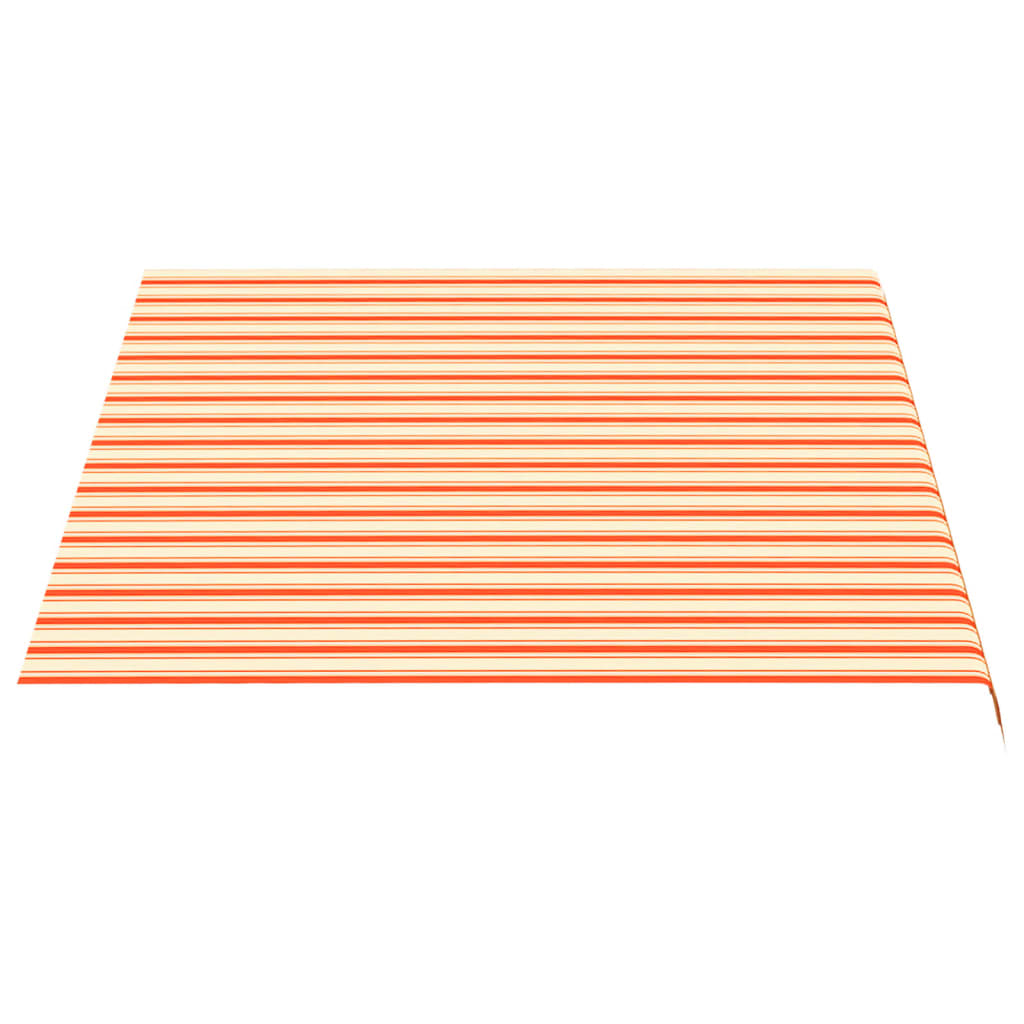 Tissu de remplacement pour auvent Jaune et orange 3,5x2,5 m