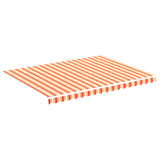 Tissu de remplacement pour auvent Jaune et orange 4x3 m