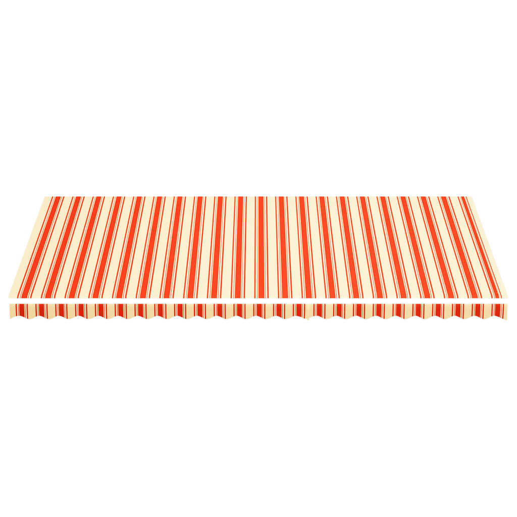 Tissu de remplacement pour auvent Jaune et orange 6x3 m