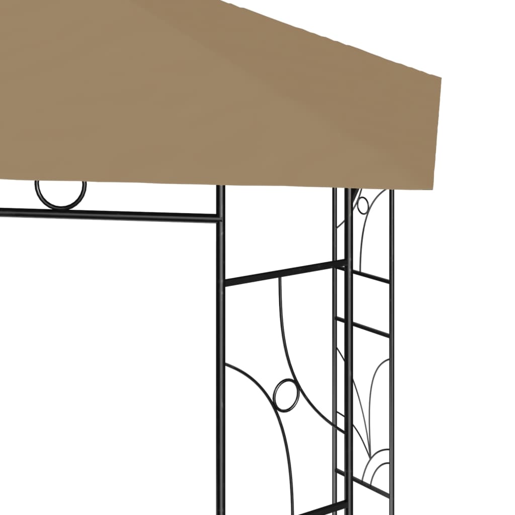 Belvedere 4x3x2,7 m Taupe 160 g/m²