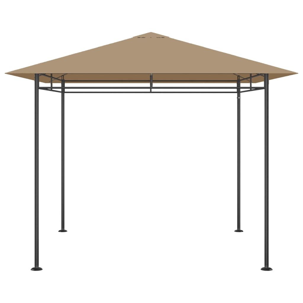 Belvédère 3x3x2,7 m Taupe 180 g/m²