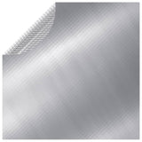 Silver 381 cm PE swimming pool cover