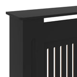 Cache-radiateur MDF Noir 205 cm