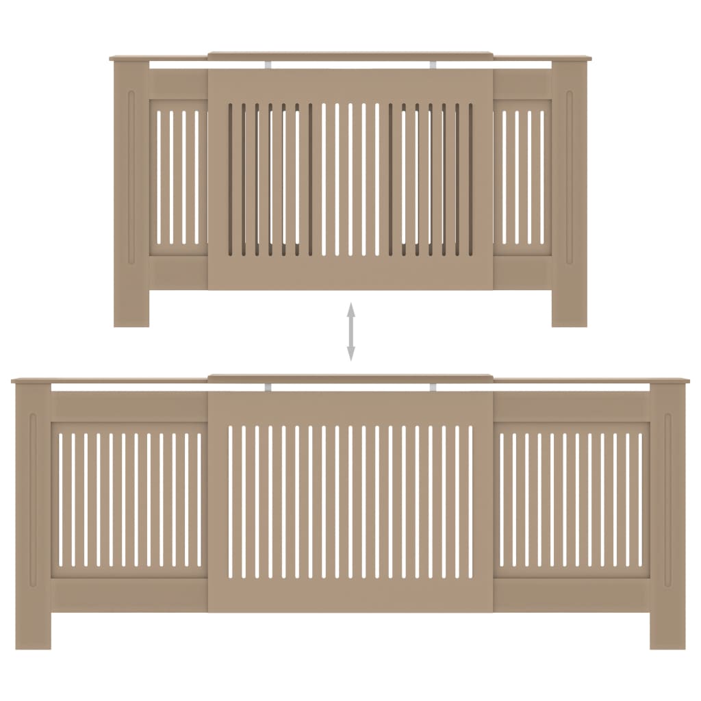 Cache-radiateur MDF 205 cm