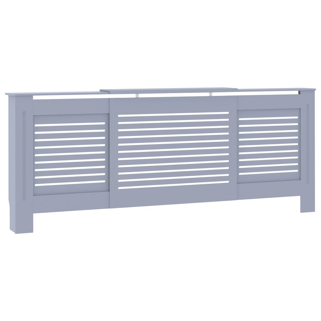 Cache-radiateur MDF Gris 205 cm