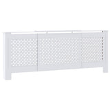 Cache-radiateur MDF Blanc 205 cm