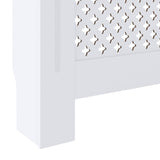 Cache-radiateur MDF Blanc 205 cm