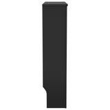 Cache-radiateur MDF Noir 78 cm