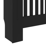 Cache-radiateur MDF Noir 78 cm