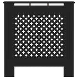 Cache-radiateur MDF Noir 78 cm