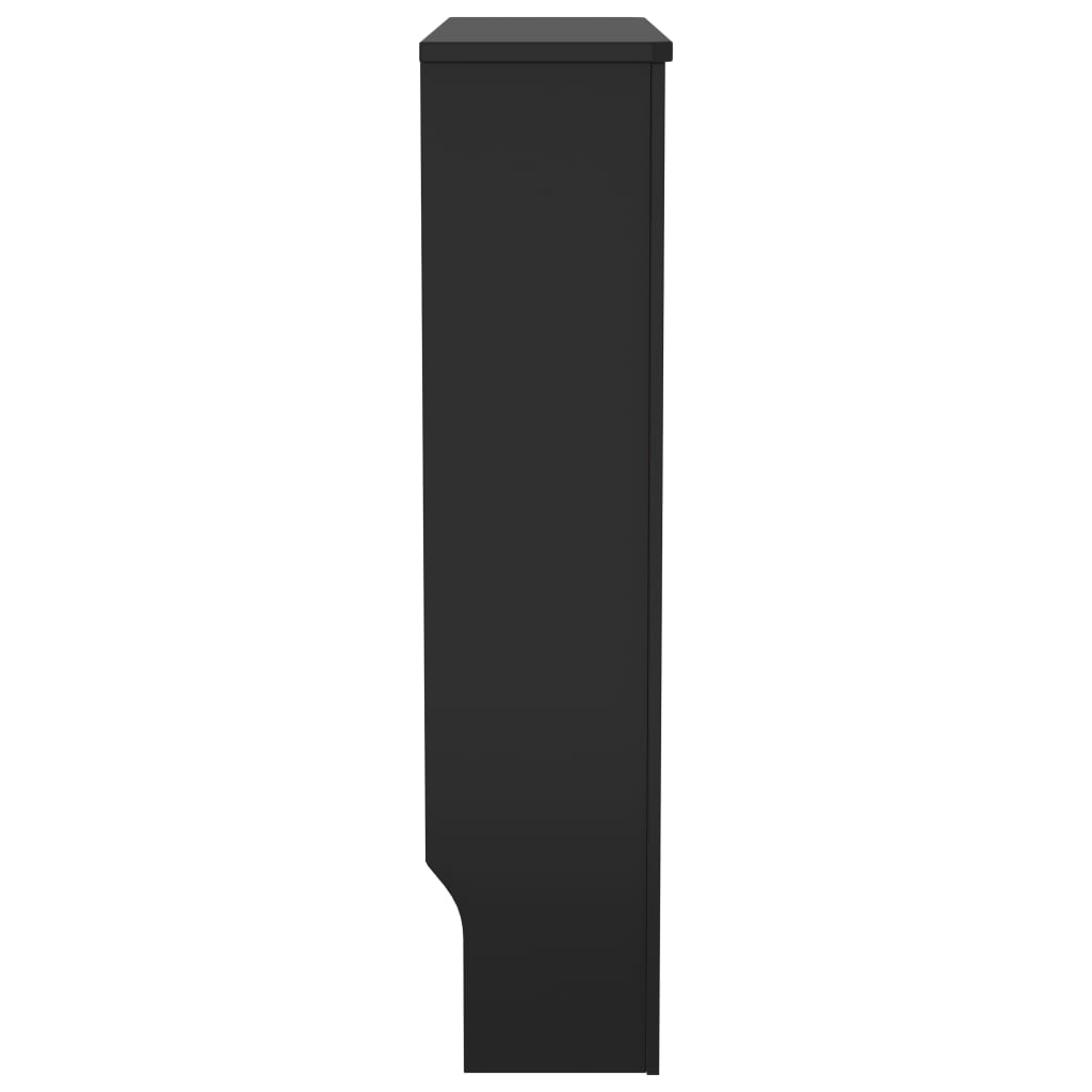 Cache-radiateur MDF Noir 78 cm