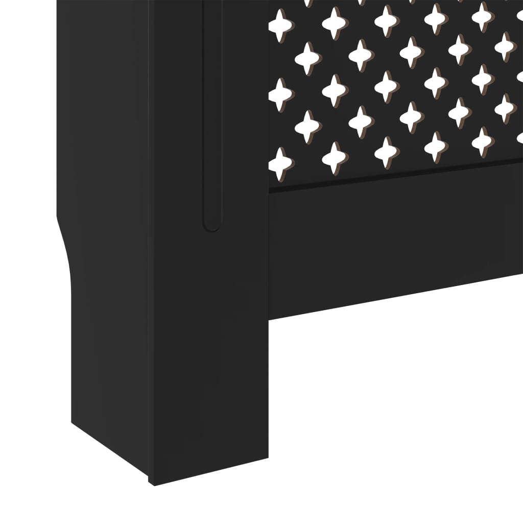 Cache-radiateur MDF Noir 78 cm