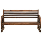 Banc de jardin 142 cm Bois de sapin massif