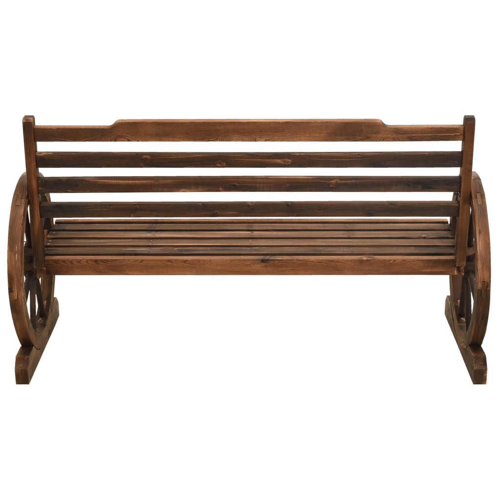 Banc de jardin 142 cm Bois de sapin massif