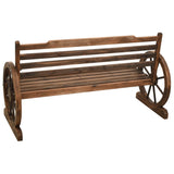 Banc de jardin 142 cm Bois de sapin massif