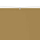 Auvent vertical Beige 180x360 cm Tissu oxford