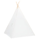 Tipi-Zelt für Kinder mit Tasche, Pfirsichhaut, Weiß, 120 x 120 x 150 cm