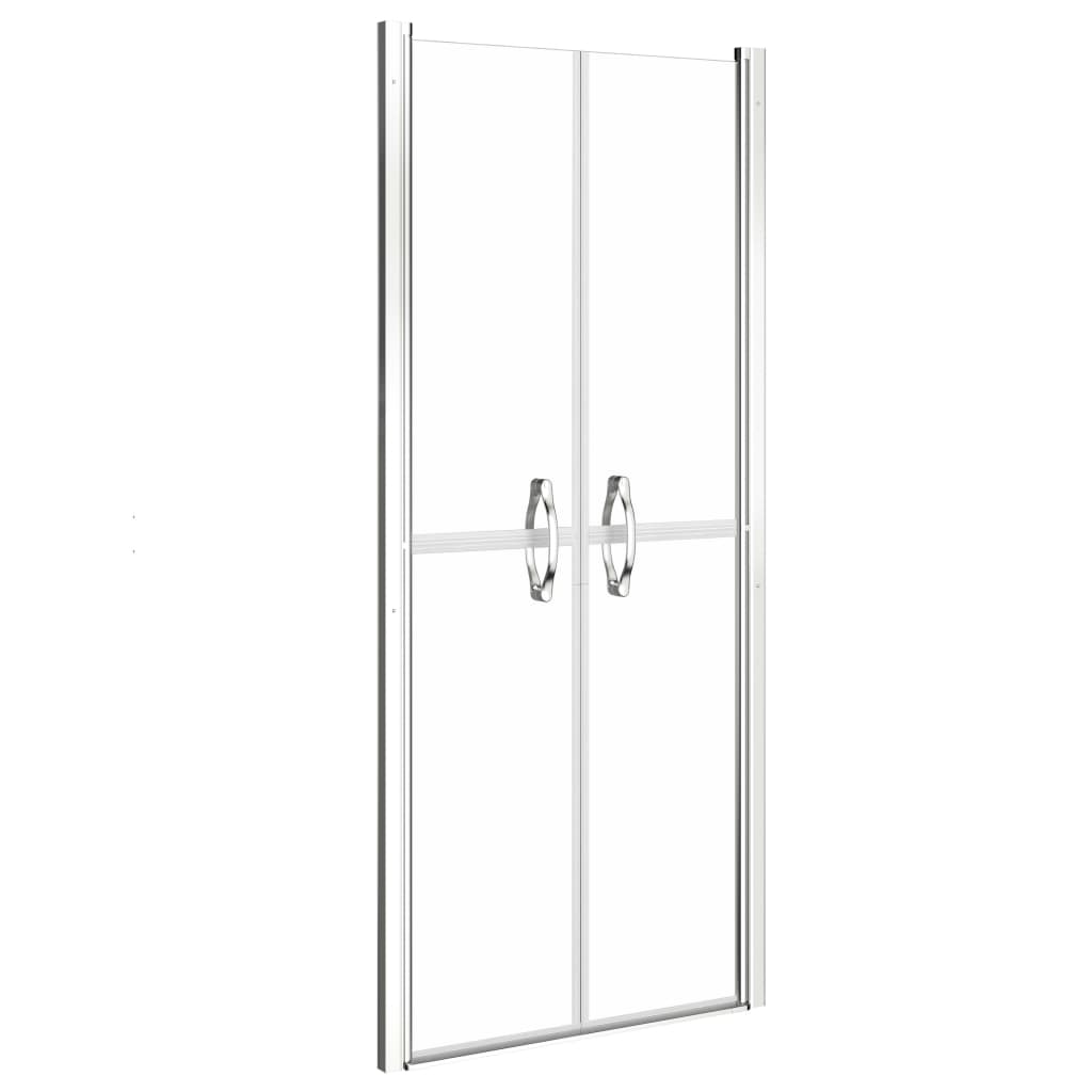 ESG transparent shower door 76x190 cm