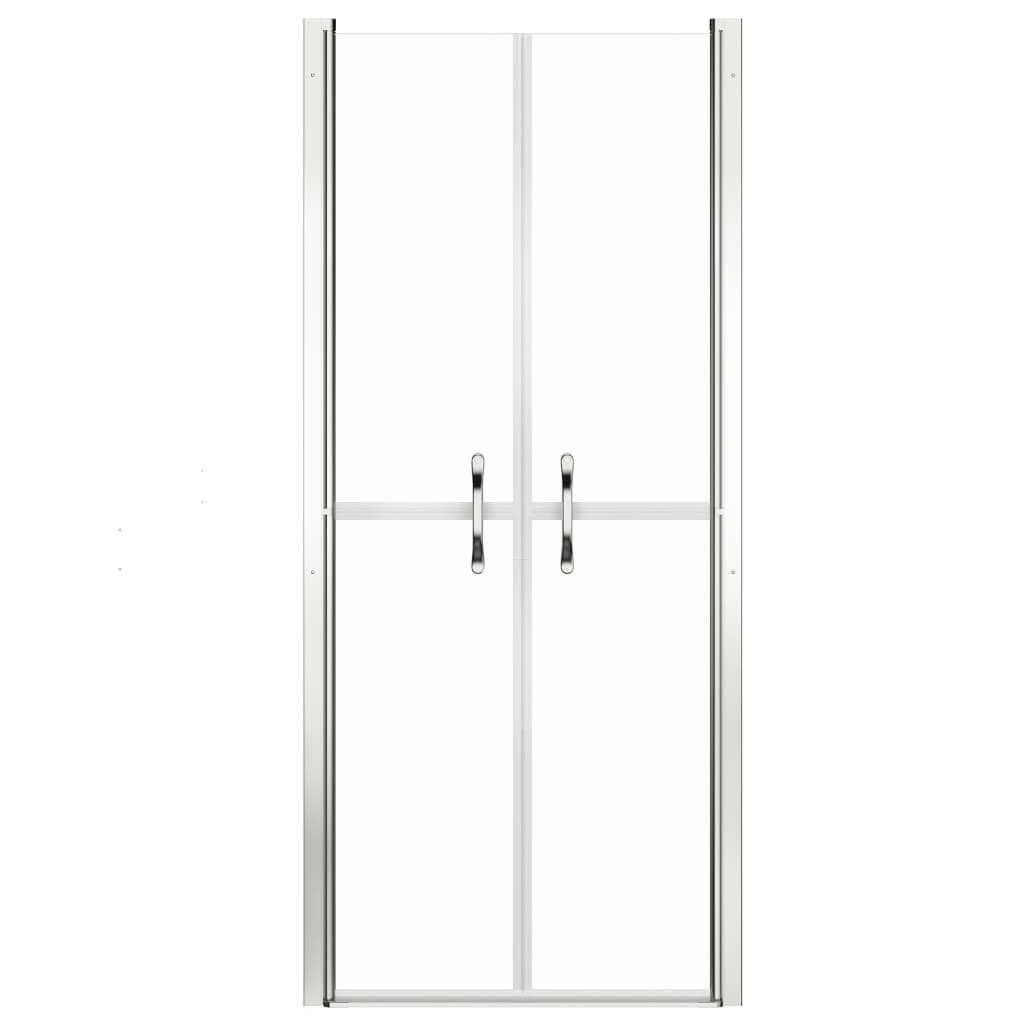 ESG transparent shower door 76x190 cm