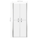 ESG frosted shower door 71x190 cm