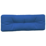 Coussins de palette lot de 5 bleu royal tissu