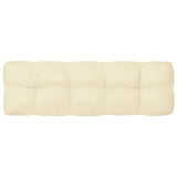 Coussins de canapé palette lot de 7 Crème