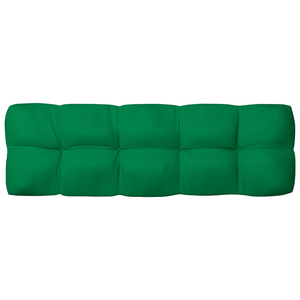 Coussins de canapé palette lot de 7 Vert