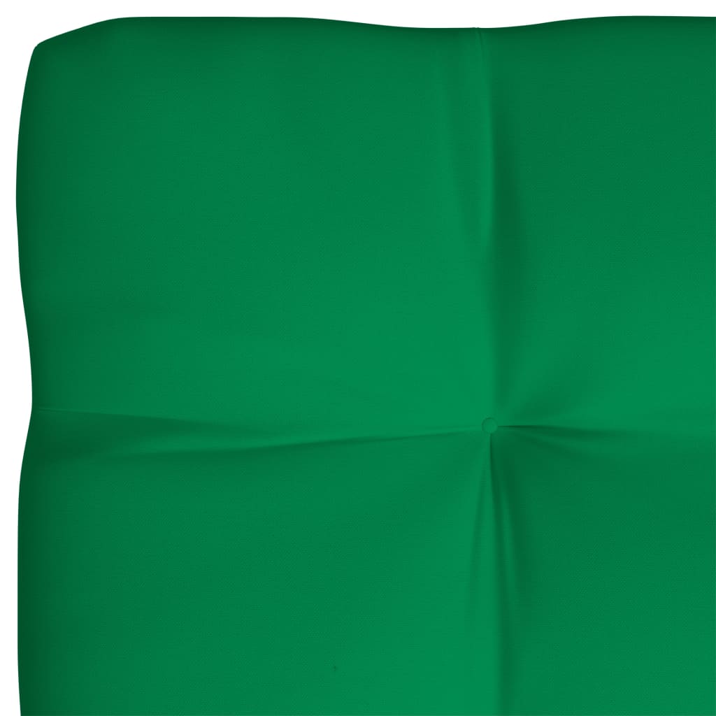 Coussins de canapé palette lot de 7 Vert